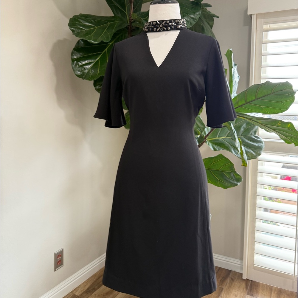 Ann Taylor Black Embellished Top
